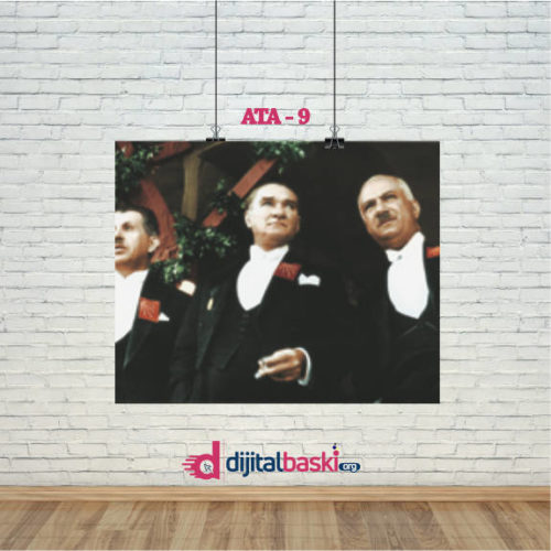 atatürk posterleri ATA 9