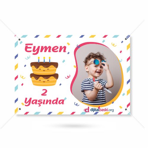 Baby Shower Doğum Günü Afiş Pankartı NO: 03